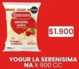 Autoservicio Capo La serenisima yogur na oferta