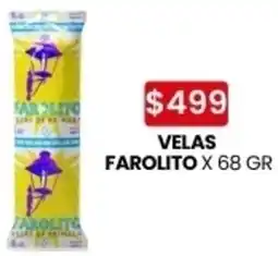Autoservicio Capo Farolito velas oferta