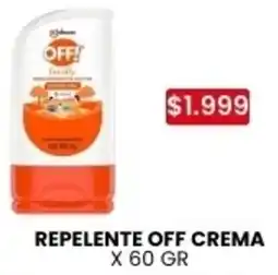 Autoservicio Capo Off! repelente crema oferta