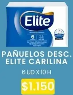 Autoservicio Capo Elite pañuelos desc. carilina oferta