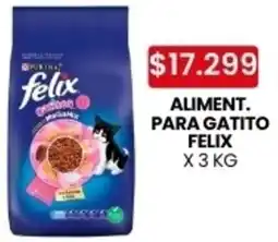 Autoservicio Capo Felix aliment. para gatito oferta