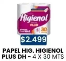 Autoservicio Capo Higienol papel hig. plus dh oferta