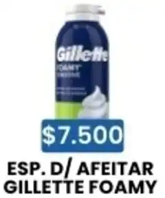 Autoservicio Capo Gillette esp. d/afeitar foamy oferta