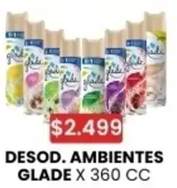 Autoservicio Capo Glade desod. ambientes oferta