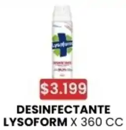 Autoservicio Capo Lysoform desinfectante oferta
