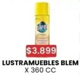 Autoservicio Capo Blem lustramuebles oferta