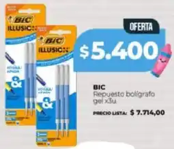 Supermayorista Vital Bic repuesto bolígrafo gel oferta