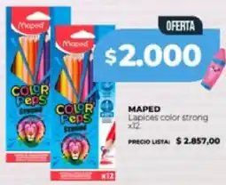 Supermayorista Vital Maped lapices color strong oferta