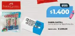 Supermayorista Vital Faber-castell goma de borrar lápiz/tinta oferta