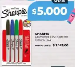 Supermayorista Vital Sharpie marcador fino surtido básico oferta