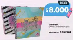 Supermayorista Vital Carpeta varias estampas oferta