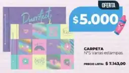 Supermayorista Vital Carpeta n°5 varias estampas oferta
