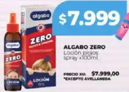 Supermayorista Vital Algabo zero loción piojos spray oferta