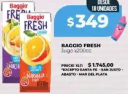 Supermayorista Vital Baggio fresh jugo oferta