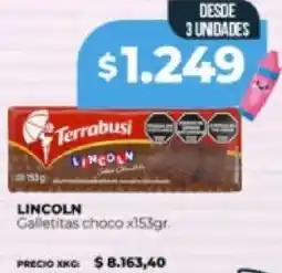 Supermayorista Vital Lincoln galletitas choco oferta