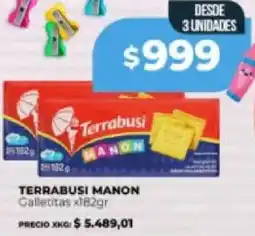 Supermayorista Vital Terrabusi manon galletitas oferta