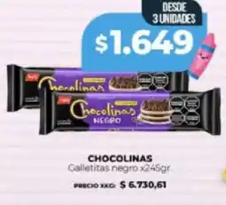 Supermayorista Vital Chocolinas galletitas negro oferta