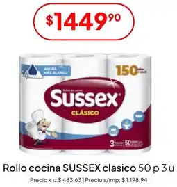 Hergo Sussex rollo cocina clasico oferta