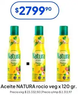 Hergo Natura aceite rocio veg oferta
