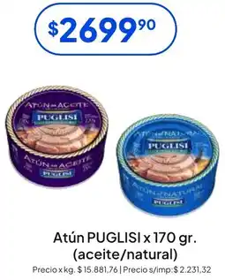 Hergo Puglisi atún oferta