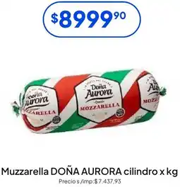 Hergo Doña aurora muzzarella cilindro oferta