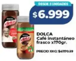 Supermayorista Vital Dolca café instantáneo frasco oferta