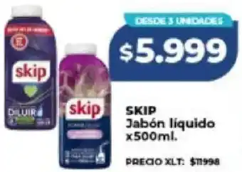 Supermayorista Vital Skip jabón líquido oferta