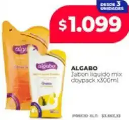 Supermayorista Vital Algabo jabon liquido mix doypack oferta