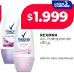 Supermayorista Vital Rexona antitranspirante oferta