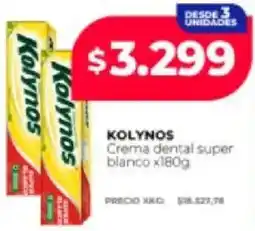 Supermayorista Vital Kolynos crema dental super blanco oferta