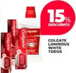 Supermayorista Vital Colgate luminous white todos oferta