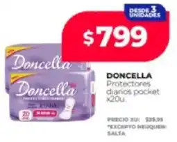 Supermayorista Vital Doncella protectores diarios oferta