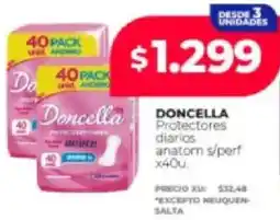 Supermayorista Vital Doncella protectores diarios oferta