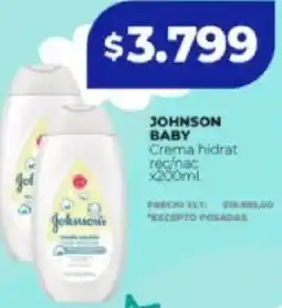 Supermayorista Vital Johnson baby crema hidrat rec/nac oferta