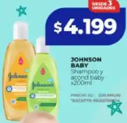 Supermayorista Vital Johnson baby shampoo y acond baby oferta
