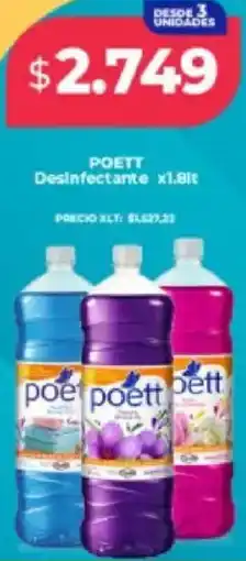 Supermayorista Vital Poett desinfectante oferta