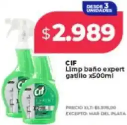 Supermayorista Vital Cif limp baño expert gatillo oferta