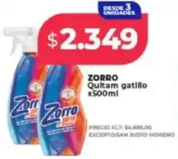 Supermayorista Vital Zorro quitam gatillo oferta