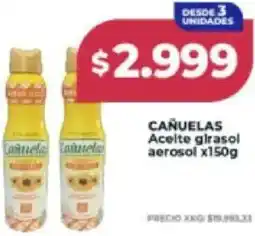 Supermayorista Vital Cañuelas acelte girasol aerosol oferta