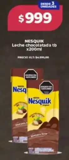Supermayorista Vital Nestlé nesquik leche chocolatada tb oferta