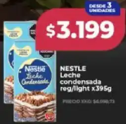 Supermayorista Vital Nestlé leche condensada reg/light oferta