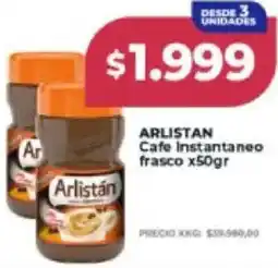 Supermayorista Vital Arlistán café instantaneo frasco oferta
