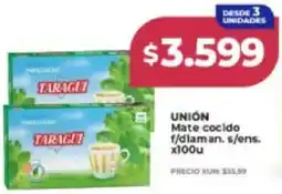 Supermayorista Vital Taragüi unión mate cocido f/dlaman. s/ens. oferta