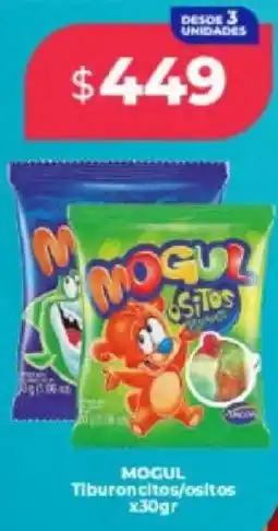 Supermayorista Vital Mogul tiburoncitos/ositos oferta