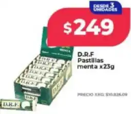 Supermayorista Vital D.r.f pastillas menta oferta