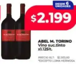 Supermayorista Vital Abel m. torino vino suc.tinto oferta