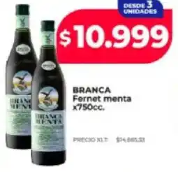 Supermayorista Vital Branca fernet menta oferta