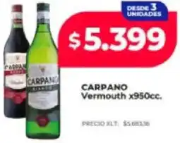 Supermayorista Vital Carpano vermouth oferta