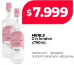 Supermayorista Vital MERLE Gin london oferta