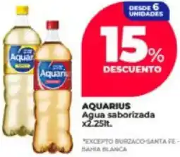 Supermayorista Vital Aquarius agua saborizada oferta